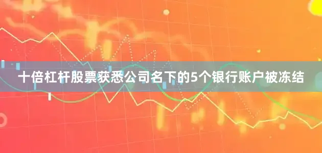 十倍杠杆股票获悉公司名下的5个银行账户被冻结